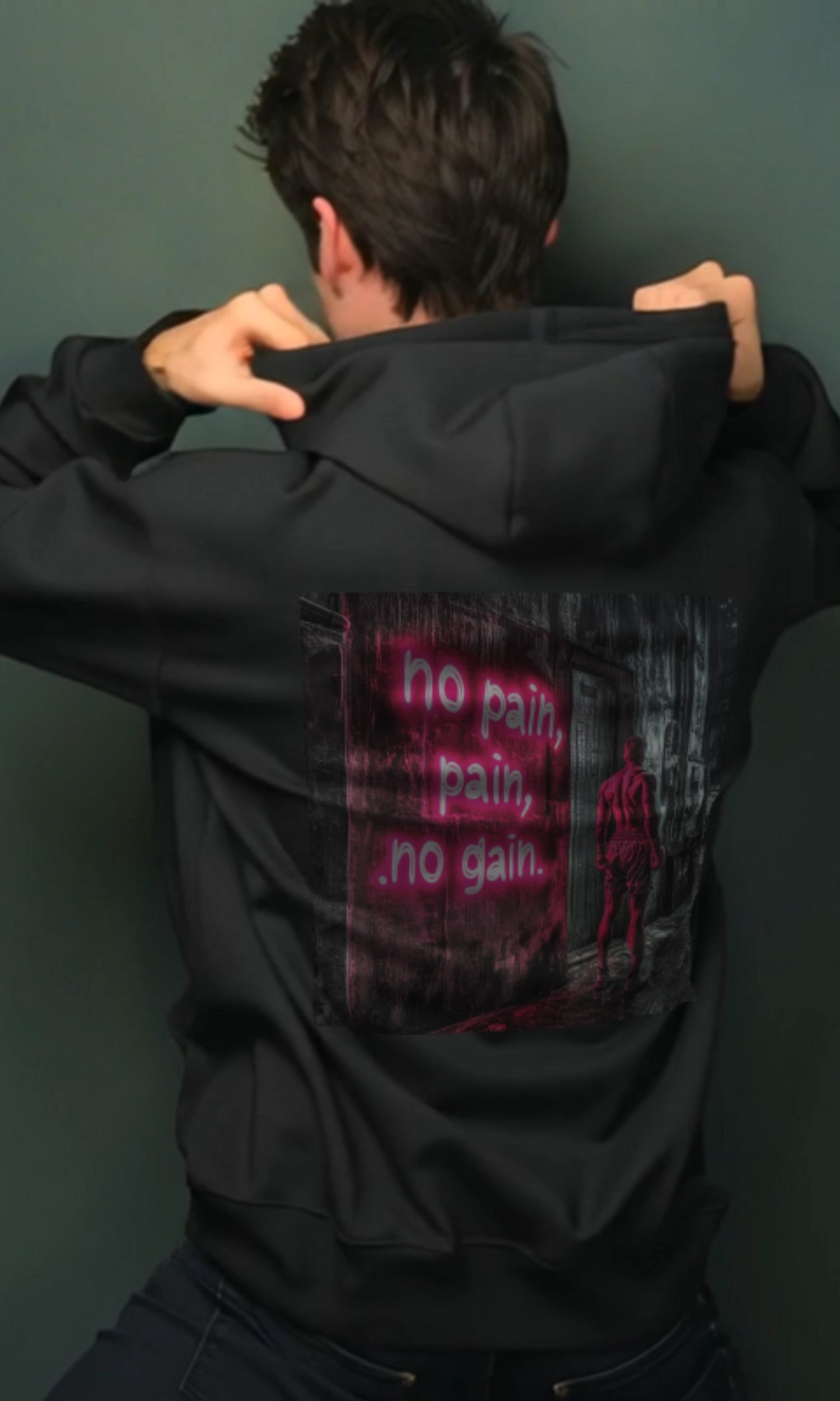 No Pain, No Gain Hoodie  - Hoodie